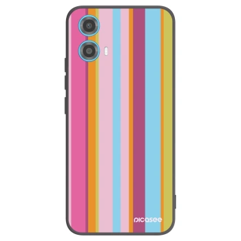 Picasee silikonový černý obal pro Motorola Moto G34 5G - Golden hour