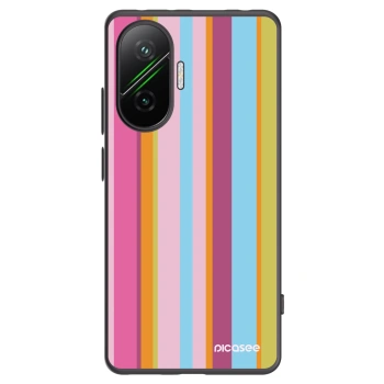 Picasee silikonový černý obal pro Xiaomi Poco F7 5G - Golden hour