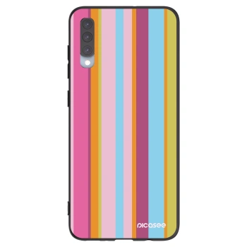 Picasee silikonový černý obal pro Samsung Galaxy A70 A705F - Golden hour