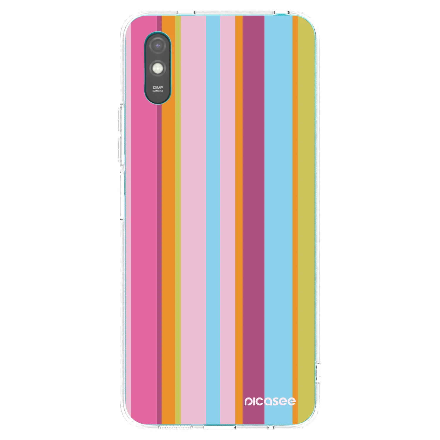 Picasee silikonový průhledný obal pro Xiaomi Redmi 9A - Golden hour