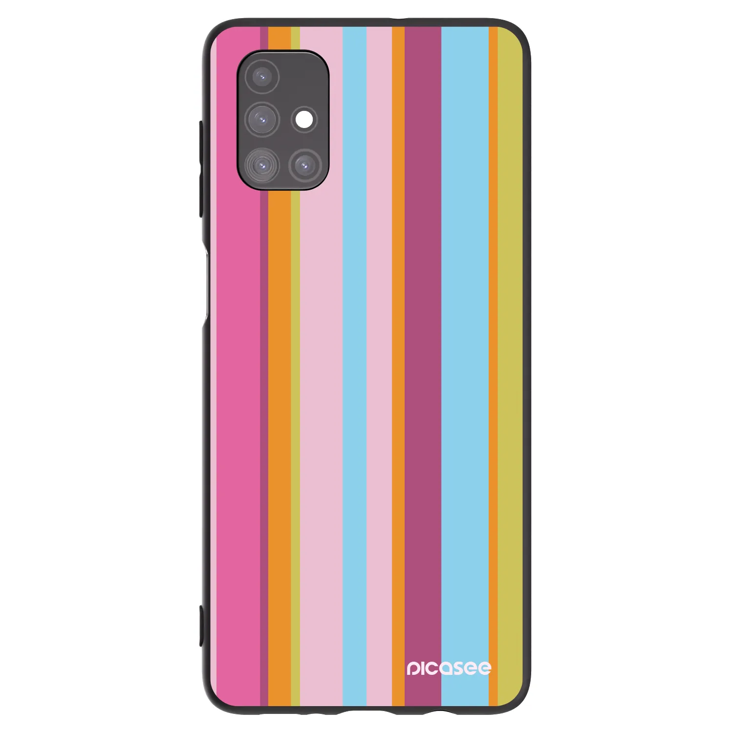 Picasee silikonový černý obal pro Samsung Galaxy M51 M515F - Golden hour