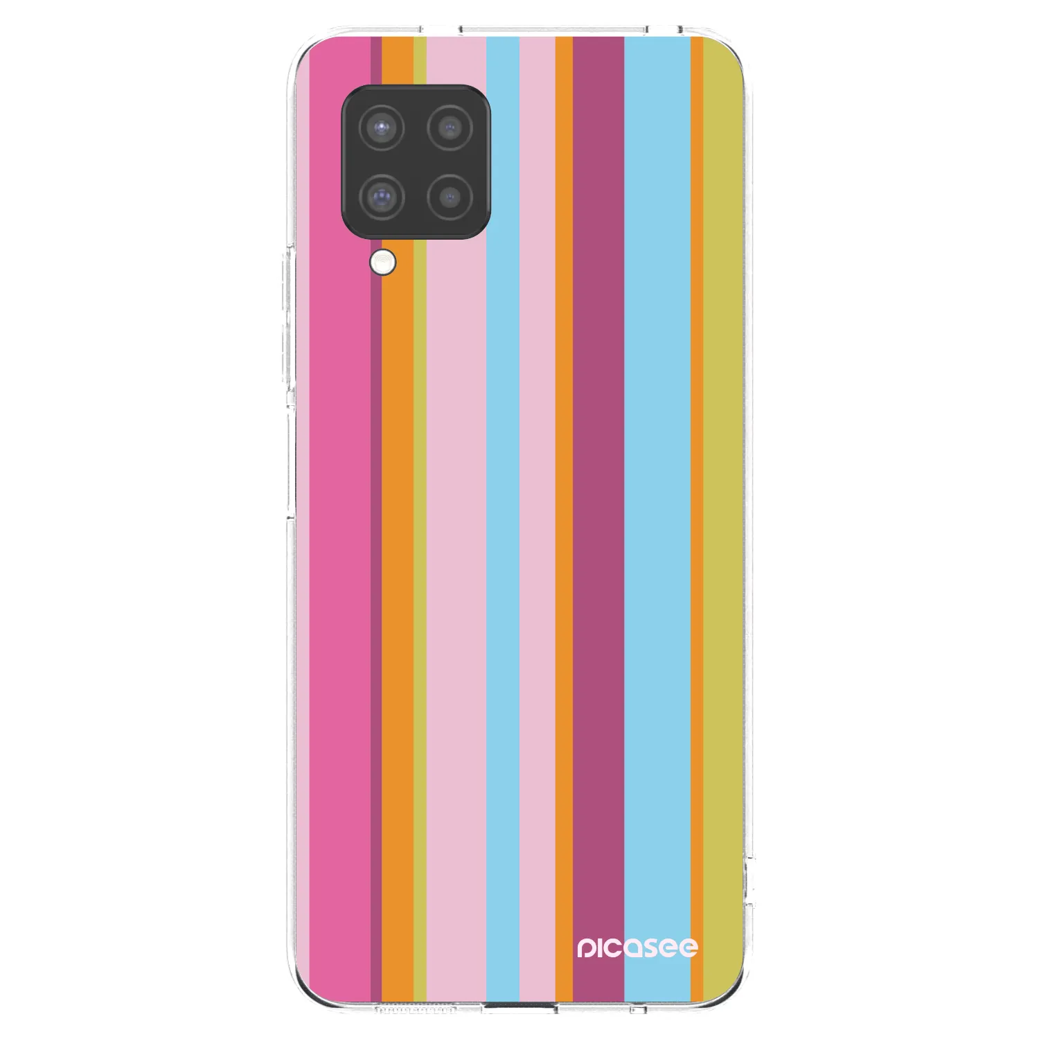 Picasee silikonový průhledný obal pro Samsung Galaxy A42 A426B - Golden hour