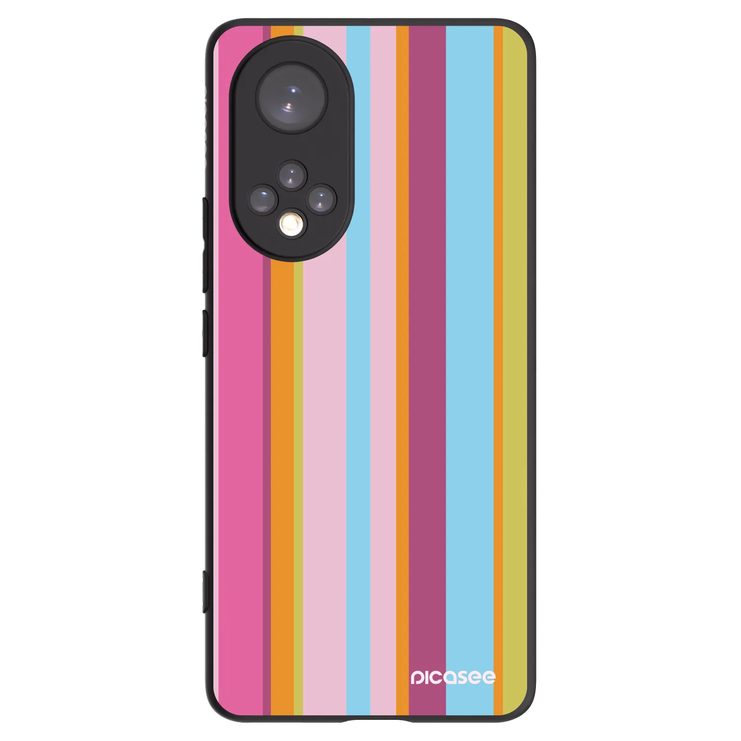 Picasee silikonový černý obal pro Honor 50 5G - Golden hour