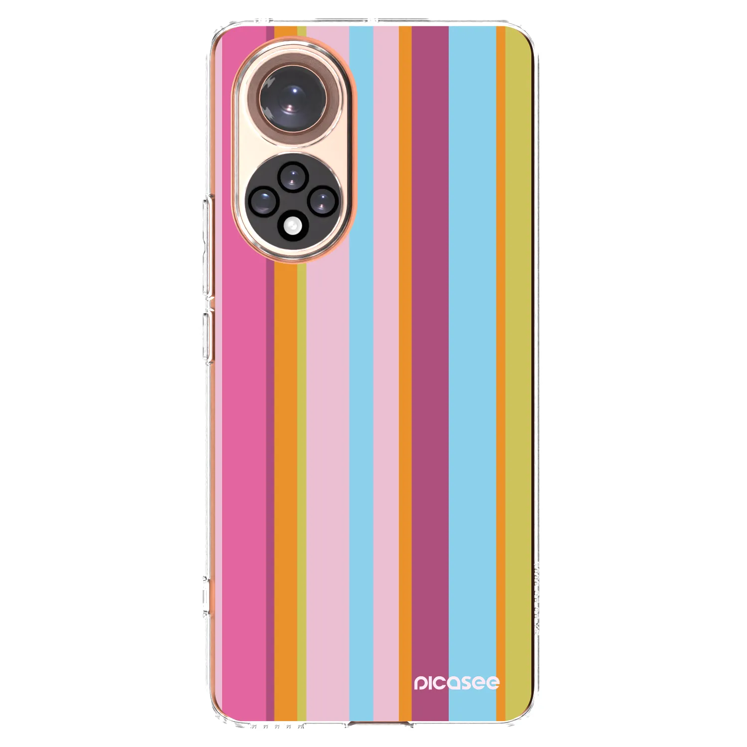 Picasee silikonový průhledný obal pro Honor 50 5G - Golden hour