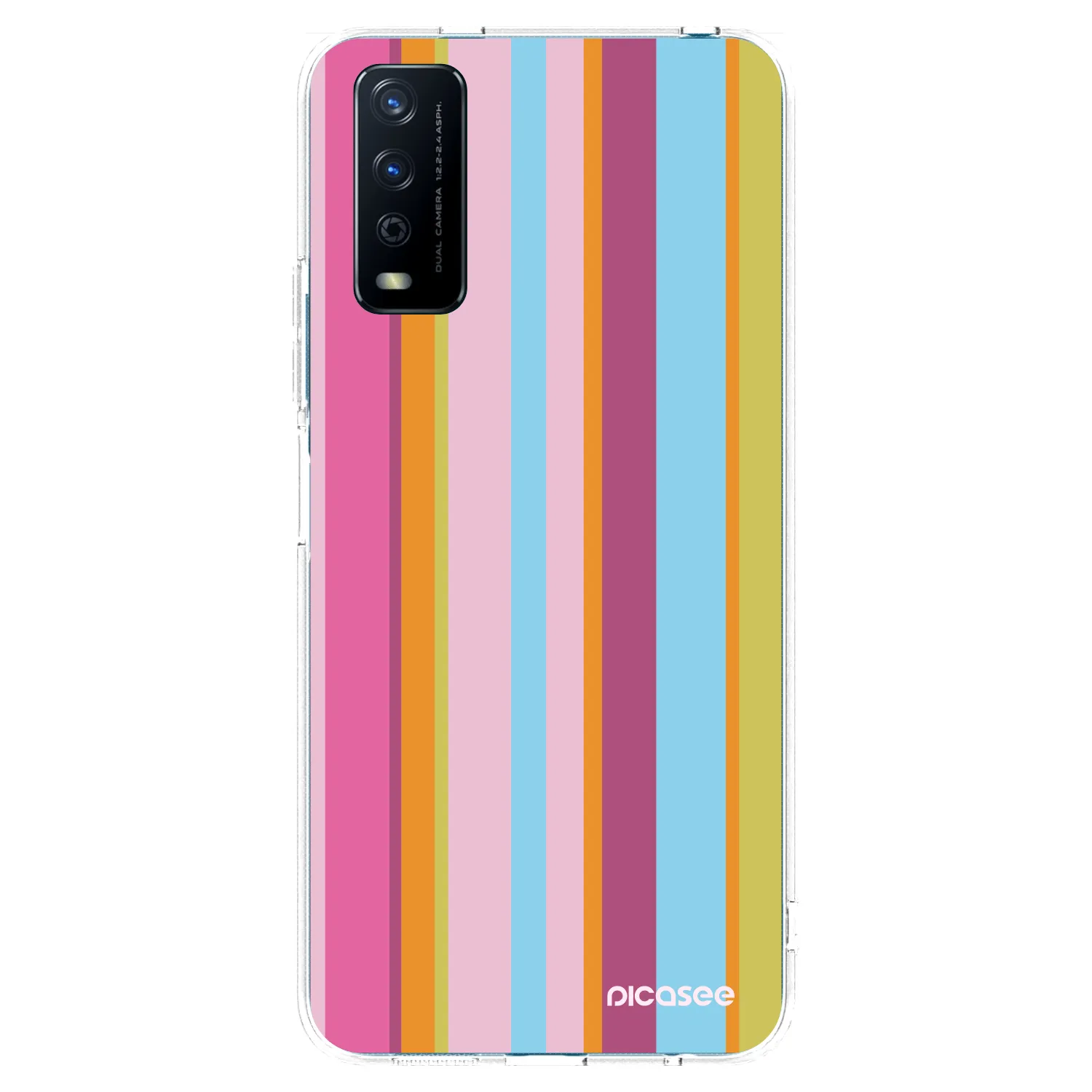 Picasee silikonový průhledný obal pro Vivo Y11s - Golden hour