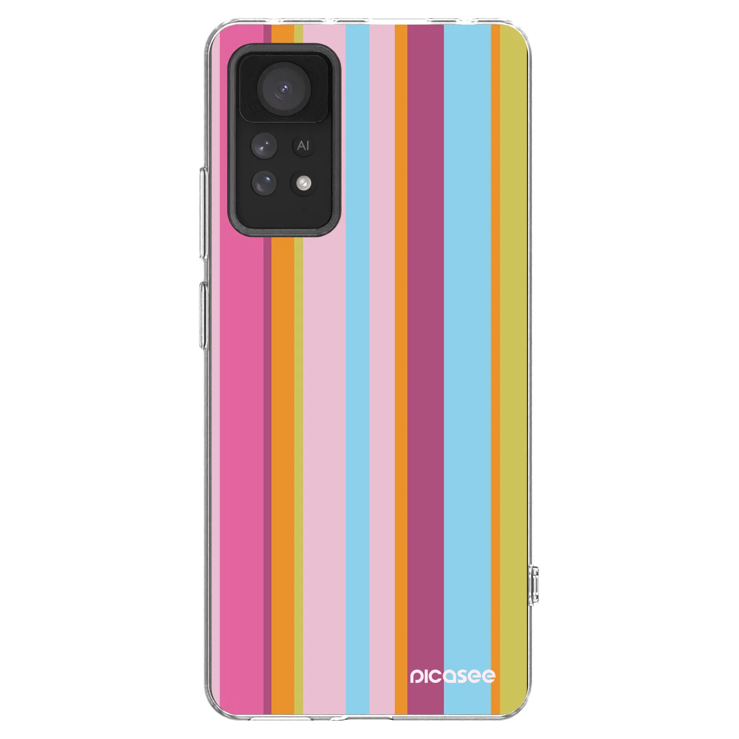 Picasee silikonový průhledný obal pro Xiaomi Redmi Note 11 Pro 5G - Golden hour