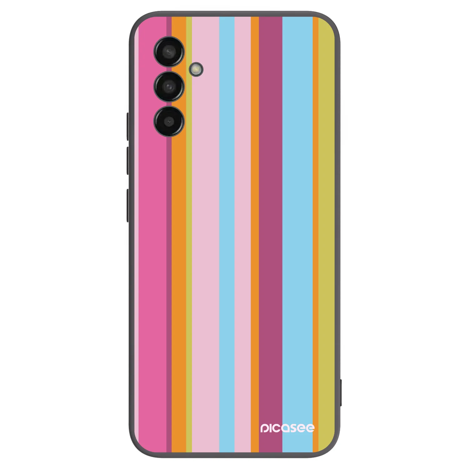 Picasee silikonový černý obal pro Samsung Galaxy M13 M135F - Golden hour