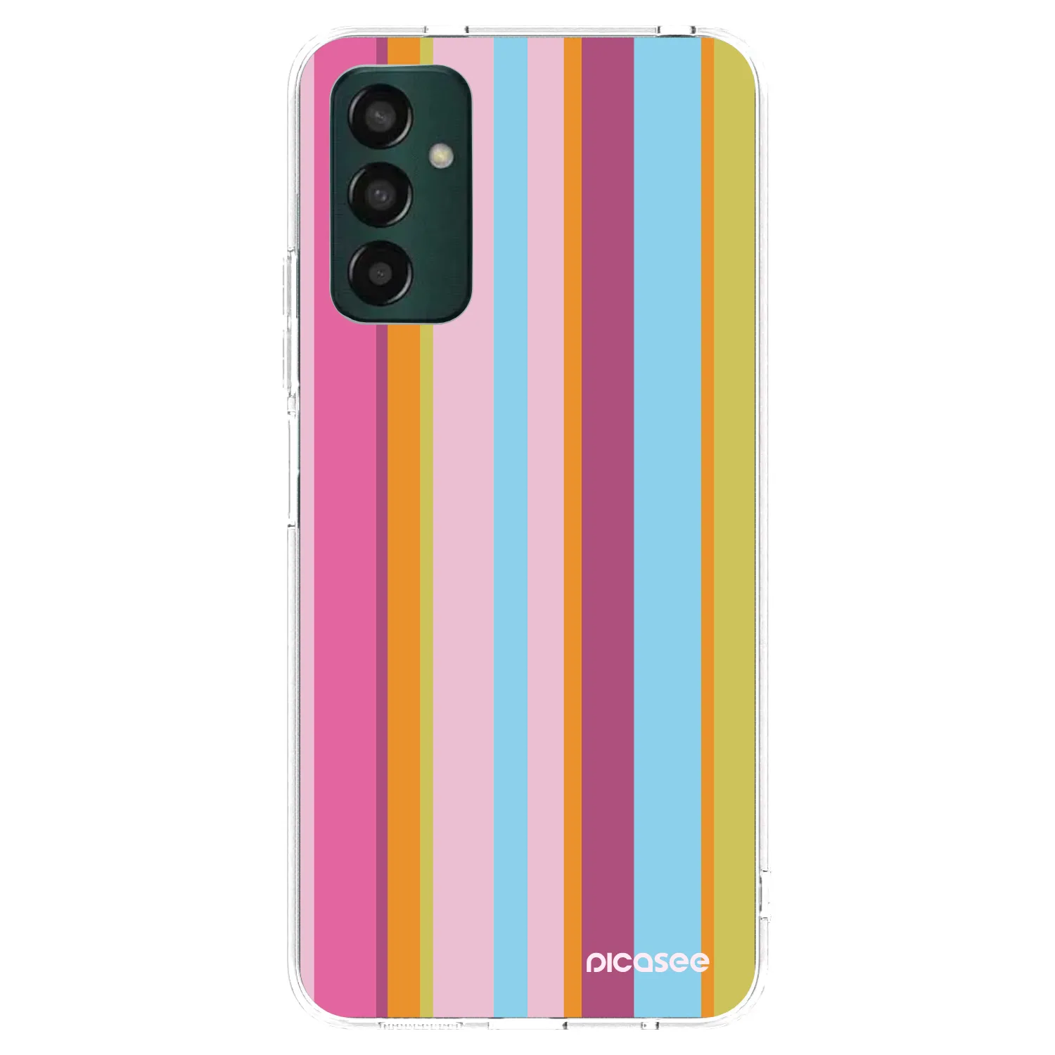 Picasee silikonový průhledný obal pro Samsung Galaxy M13 M135F - Golden hour