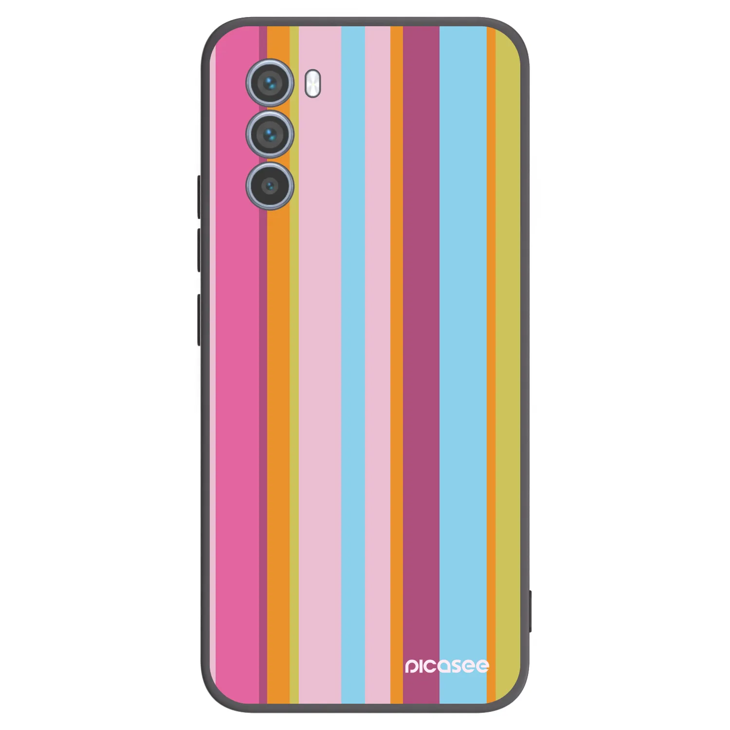 Picasee silikonový černý obal pro Motorola Moto G62 - Golden hour