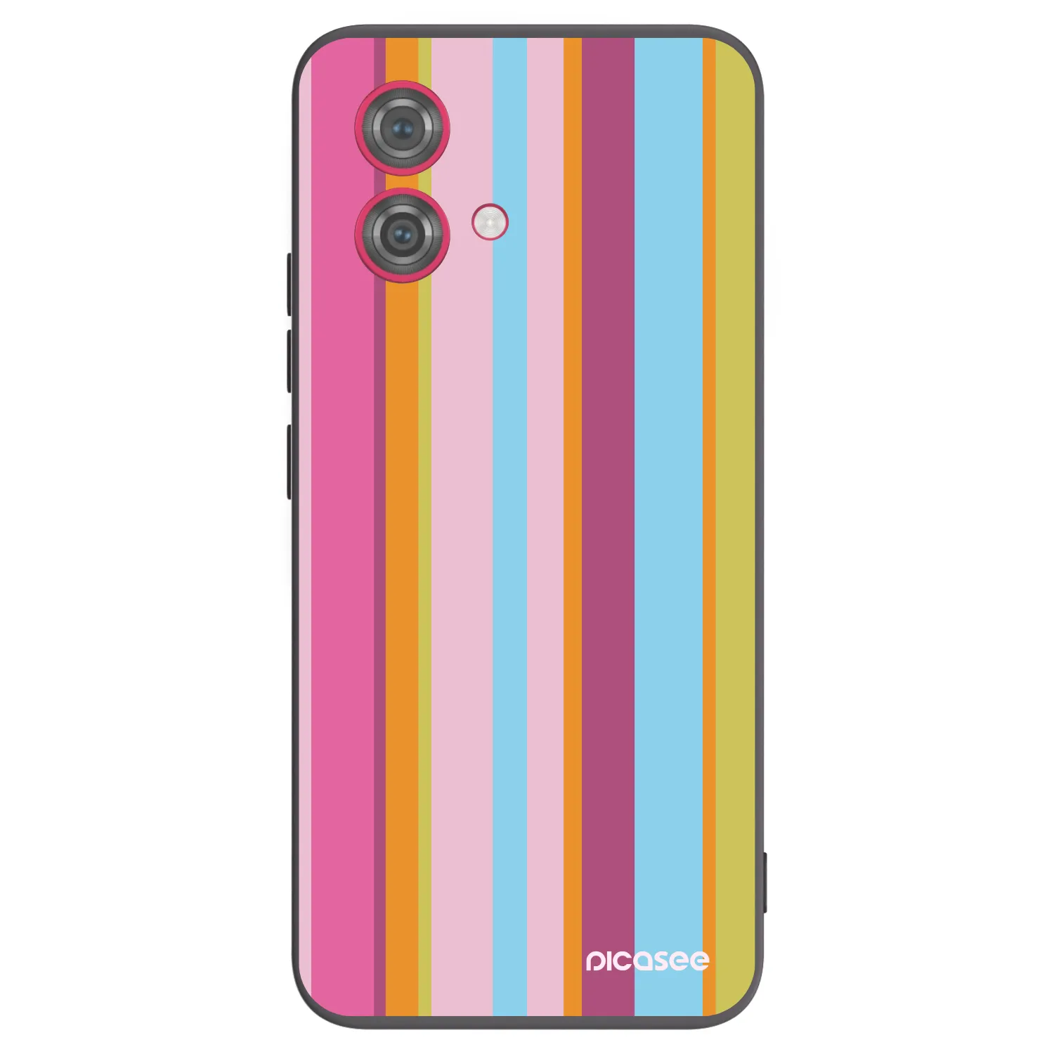 Picasee silikonový černý obal pro Motorola Moto G84 5G - Golden hour