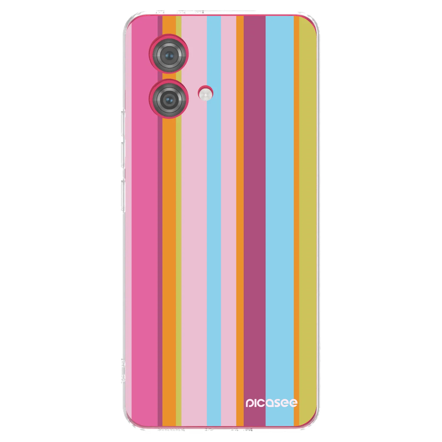 Picasee silikonový průhledný obal pro Motorola Moto G84 5G - Golden hour