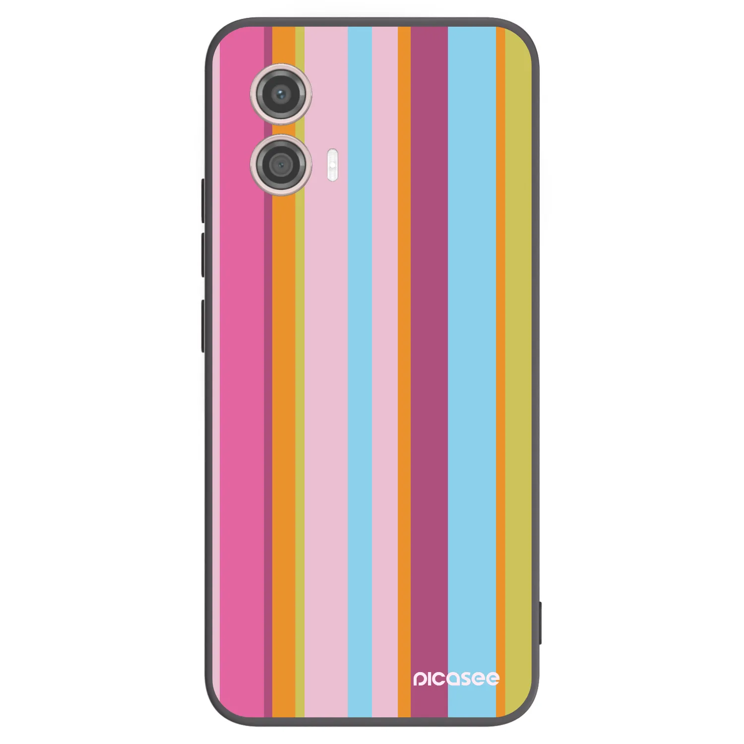 Picasee silikonový černý obal pro Motorola Moto G53 5G - Golden hour