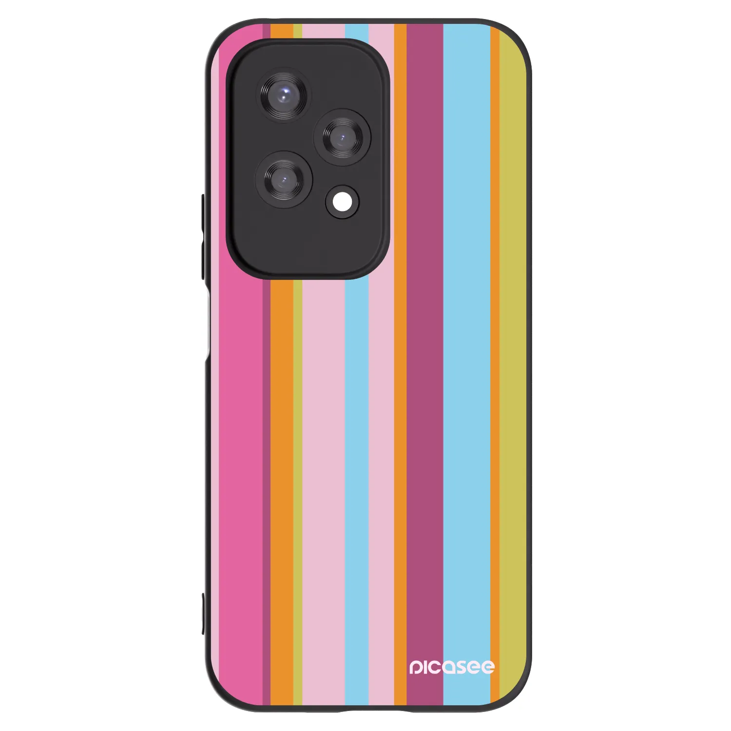 Picasee silikonový černý obal pro Honor 200 Lite - Golden hour
