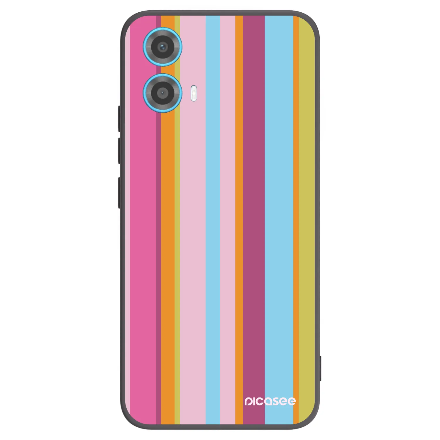 Picasee silikonový černý obal pro Motorola Moto G34 5G - Golden hour