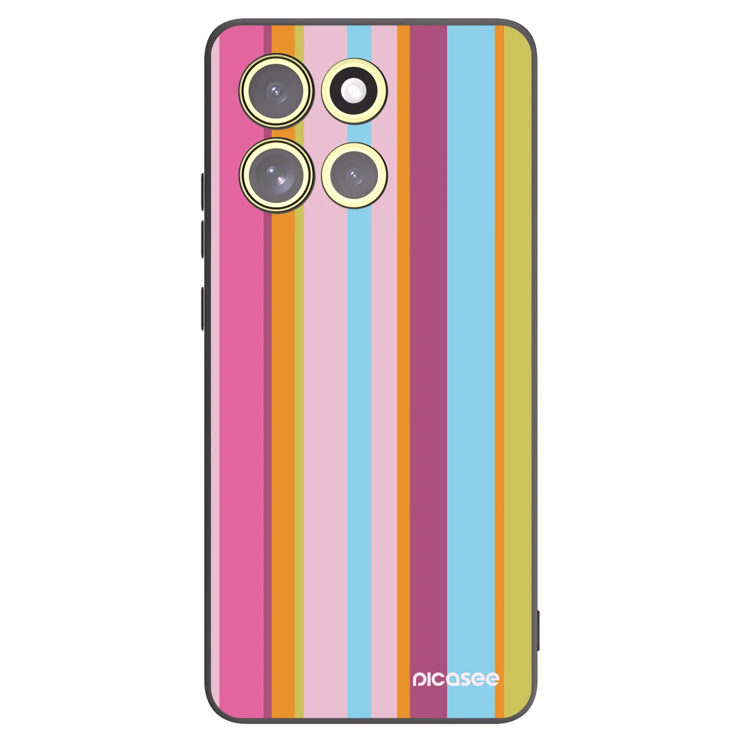 Picasee silikonový černý obal pro Motorola Moto G86 Power 5G - Golden hour