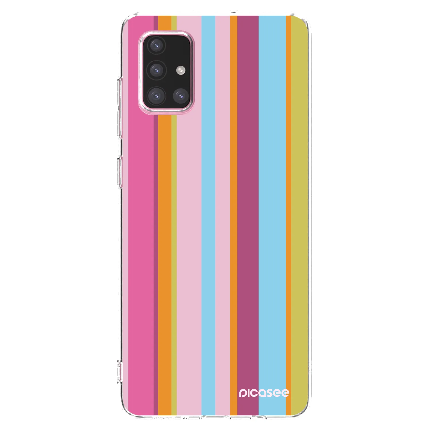 Picasee silikonový průhledný obal pro Samsung Galaxy A71 A715F - Golden hour