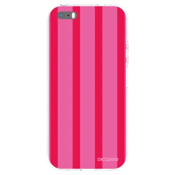 Picasee silikonový průhledný obal pro Apple iPhone 5/5S/SE - Hot tropic
