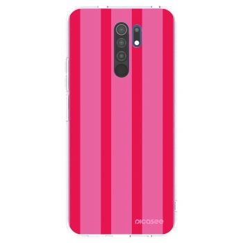Picasee silikonový průhledný obal pro Xiaomi Redmi 9 - Hot tropic