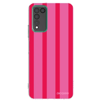 Picasee silikonový průhledný obal pro Honor 10X Lite - Hot tropic