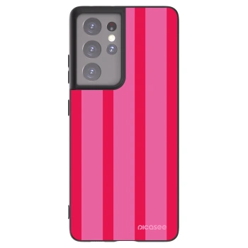 Picasee silikonový černý obal pro Samsung Galaxy S21 Ultra 5G G998B - Hot tropic