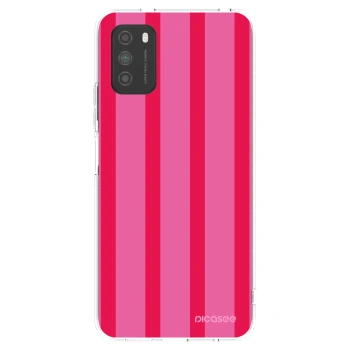 Picasee silikonový průhledný obal pro Xiaomi Poco M3 - Hot tropic