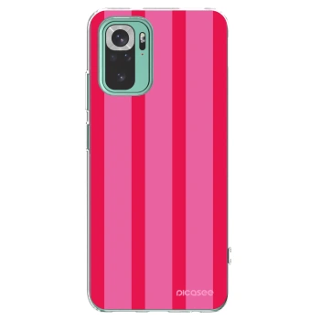 Picasee silikonový průhledný obal pro Xiaomi Redmi Note 10 Pro - Hot tropic