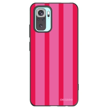 Picasee silikonový černý obal pro Xiaomi Redmi Note 10 Pro - Hot tropic
