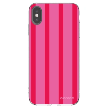 Picasee silikonový průhledný obal pro Apple iPhone XS Max - Hot tropic