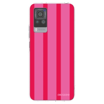 Picasee silikonový průhledný obal pro Vivo X60 Pro 5G - Hot tropic