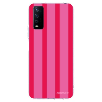 Picasee silikonový průhledný obal pro Vivo Y11s - Hot tropic