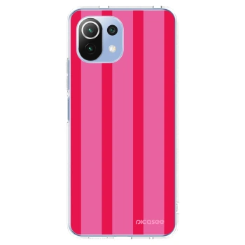 Picasee silikonový průhledný obal pro Xiaomi 11 Lite 5G NE - Hot tropic