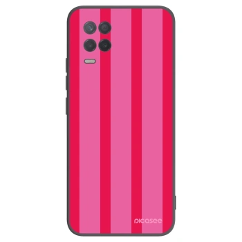 Picasee silikonový černý obal pro Realme 8 5G - Hot tropic