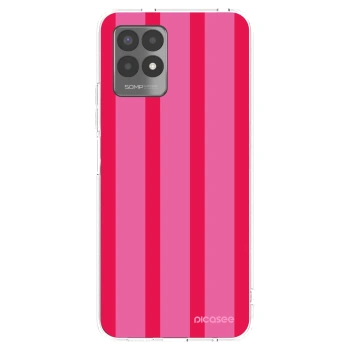 Picasee silikonový průhledný obal pro Realme 8i - Hot tropic