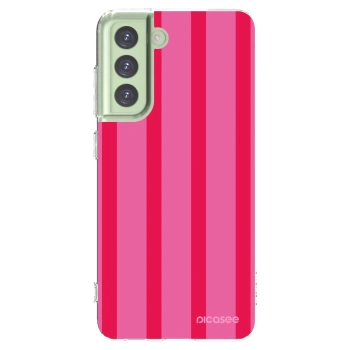 Picasee silikonový průhledný obal pro Samsung Galaxy S21 FE 5G - Hot tropic