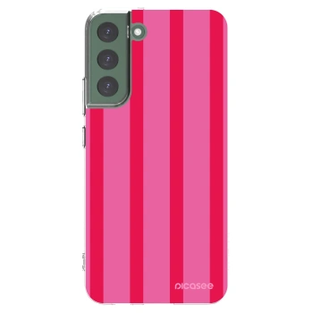 Picasee silikonový průhledný obal pro Samsung Galaxy S22+ 5G - Hot tropic