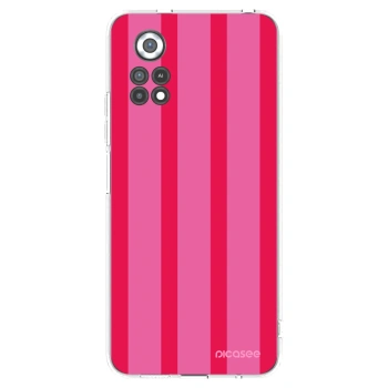 Picasee silikonový průhledný obal pro Xiaomi Poco X4 Pro 5G - Hot tropic