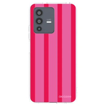 Picasee silikonový průhledný obal pro Vivo V23 5G - Hot tropic