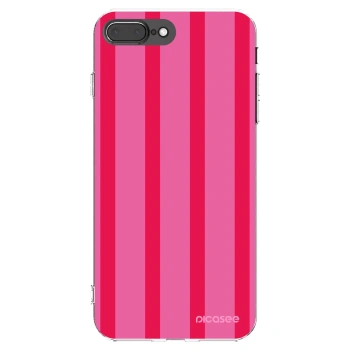Picasee silikonový průhledný obal pro Apple iPhone 8 Plus - Hot tropic