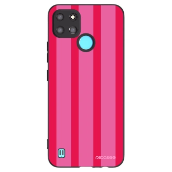 Picasee silikonový černý obal pro Realme C21Y - Hot tropic