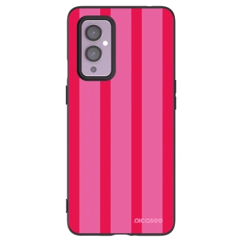 Picasee silikonový černý obal pro OnePlus 9 - Hot tropic