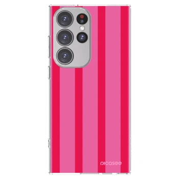 Picasee silikonový průhledný obal pro Samsung Galaxy S23 Ultra 5G - Hot tropic