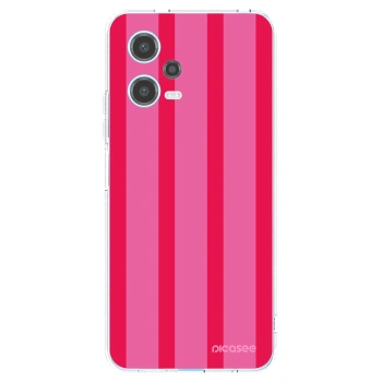 Picasee silikonový průhledný obal pro Xiaomi Redmi Note 12 5G - Hot tropic