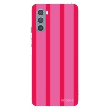 Picasee silikonový průhledný obal pro Motorola Moto G62 - Hot tropic