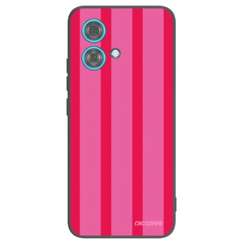 Picasee silikonový černý obal pro Motorola Edge 40 Neo - Hot tropic