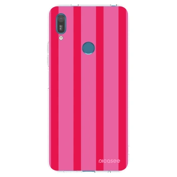 Picasee silikonový průhledný obal pro Huawei Y7 2019 - Hot tropic