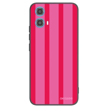Picasee silikonový černý obal pro Motorola Moto G34 5G - Hot tropic