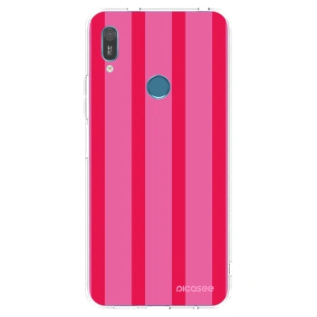 Picasee silikonový průhledný obal pro Huawei Y6 2019 - Hot tropic