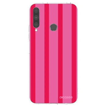 Picasee silikonový průhledný obal pro Huawei P40 Lite E - Hot tropic
