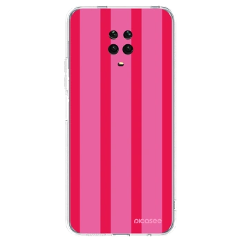 Picasee silikonový průhledný obal pro Xiaomi Redmi Note 9 Pro - Hot tropic