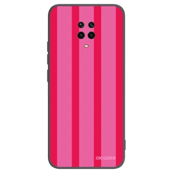Picasee silikonový černý obal pro Xiaomi Redmi Note 9 Pro - Hot tropic